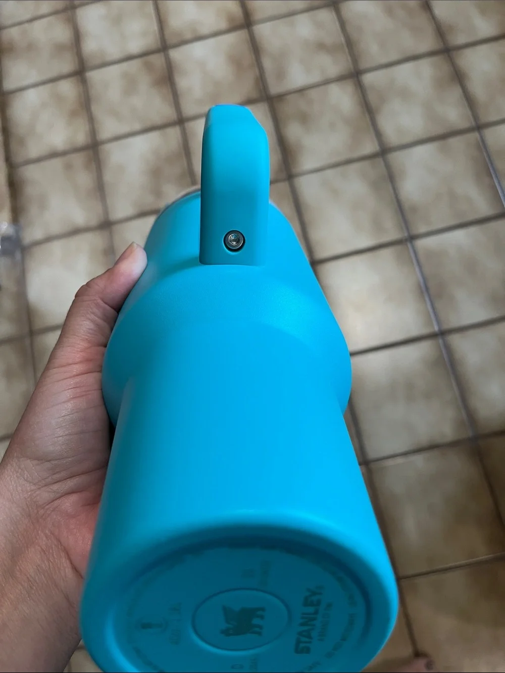 Stanley Turquoise Blue Insulated 40 oz Travel Mug with Handle